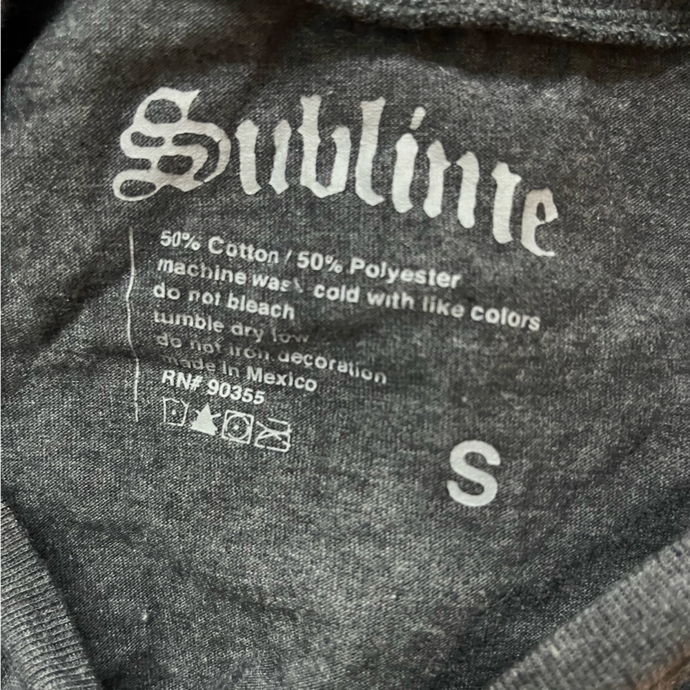 Sublime Vintage Graphic Logo Band Concert Tee T-Shirt - Picture 3 of 4